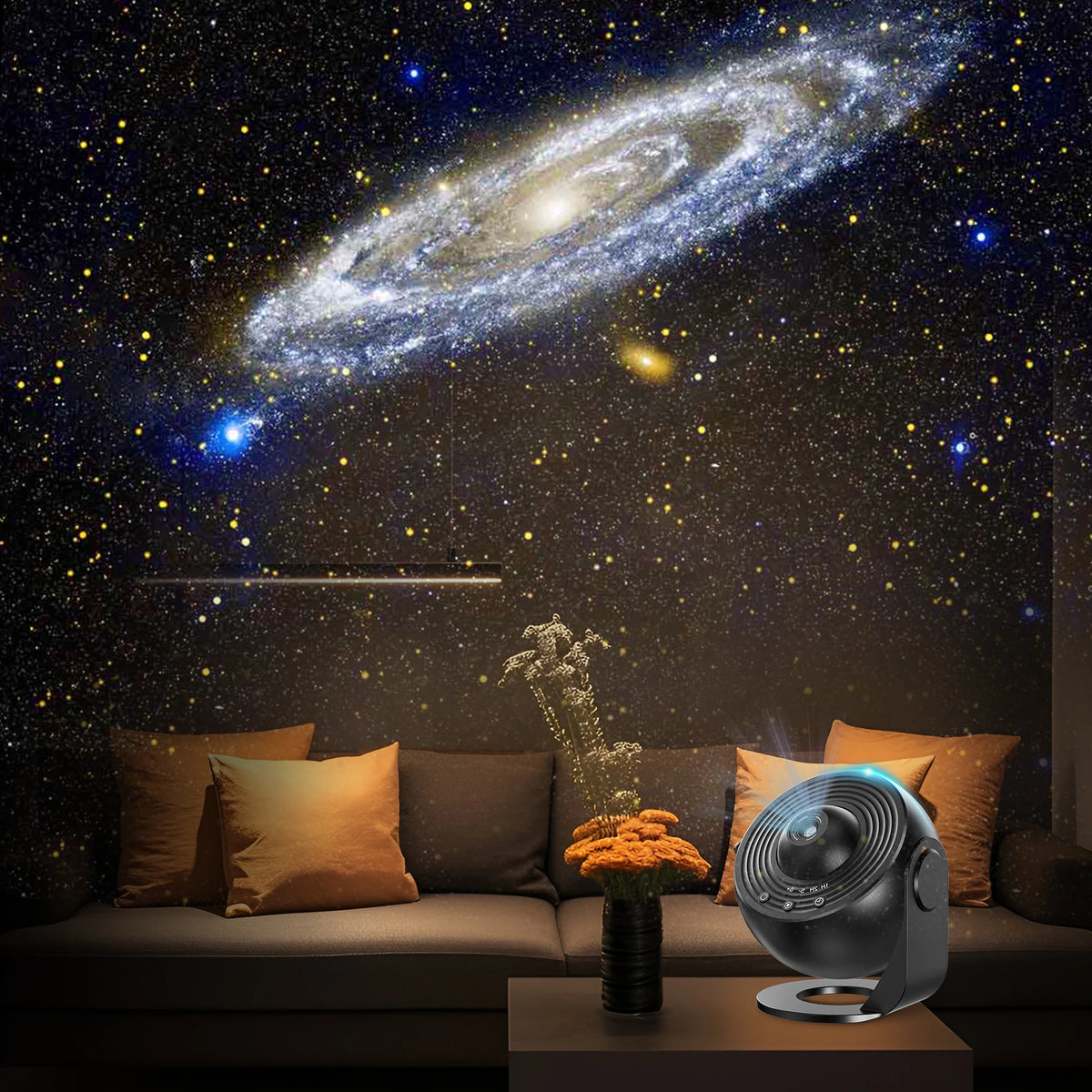 Turn Your Room Into A Relaxing Galaxy In Seconds.