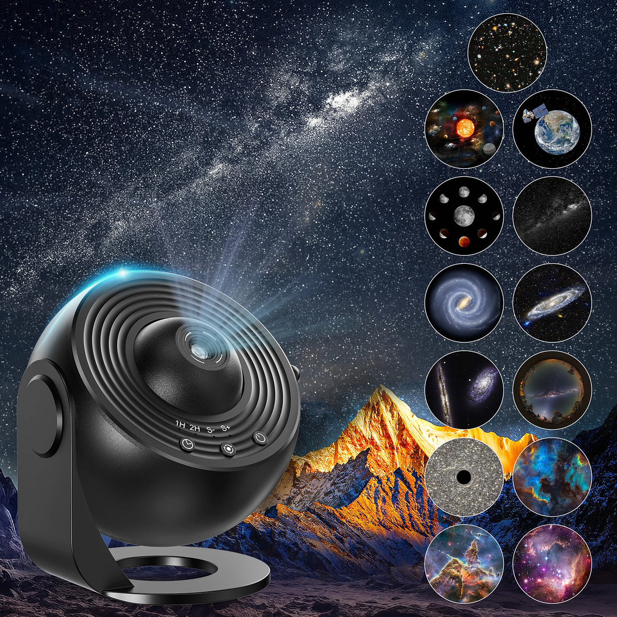 Turn Your Room Into A Relaxing Galaxy In Seconds.