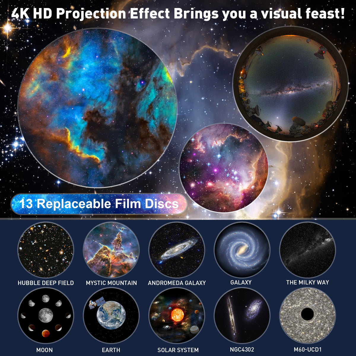 Turn Your Room Into A Relaxing Galaxy In Seconds.